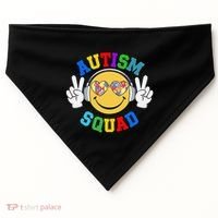 Autism Squad Team Support Inclusion And Awareness USA-Made Doggie Bandana thumb 0