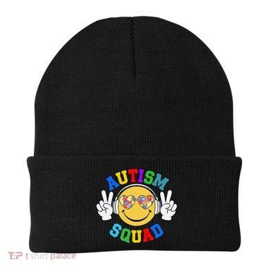 Autism Squad Team Support Inclusion And Awareness Beanie