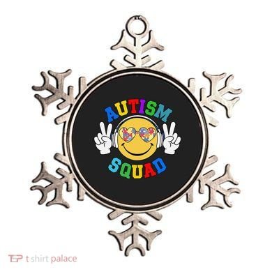 Autism Squad Team Support Inclusion And Awareness Ornament