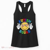 Autism Squad Team Support Inclusion And Awareness Women's Tank Top thumb 0
