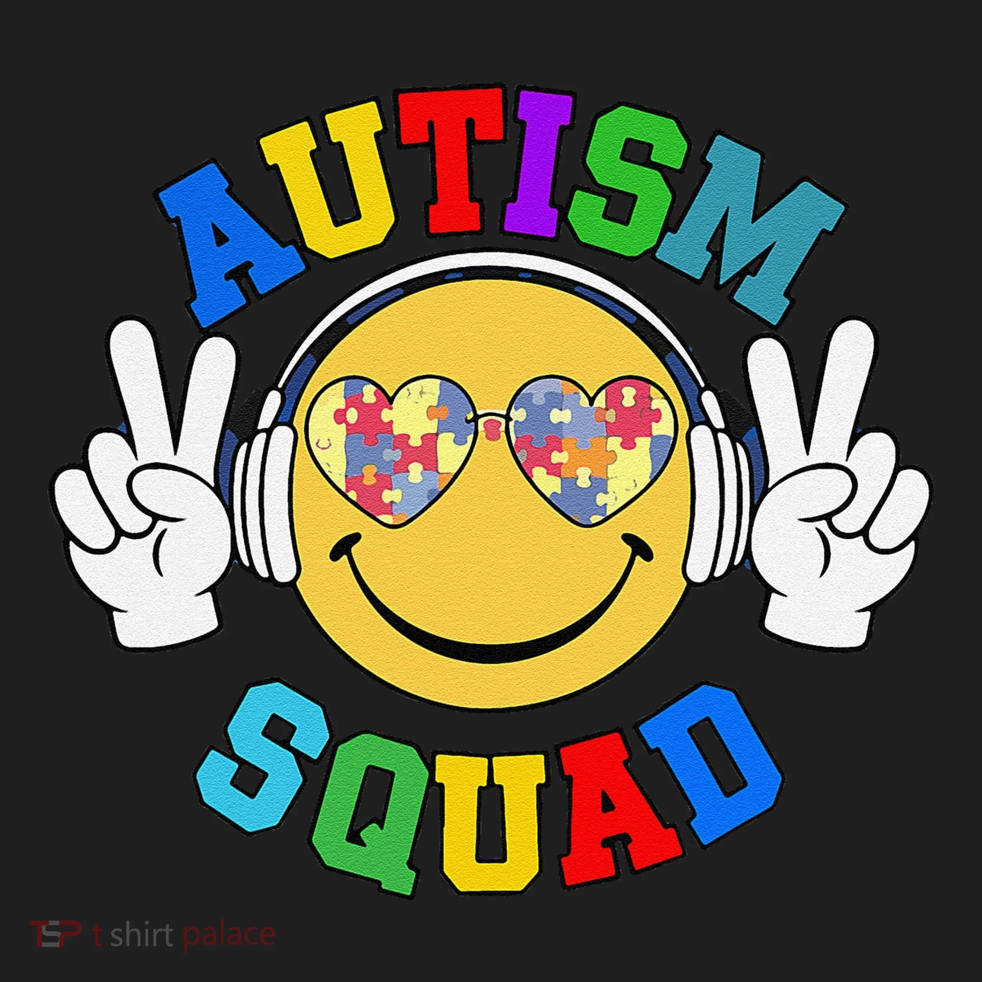 Autism Squad Team Support Inclusion And Awareness Hat