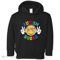 Autism Squad Team Support Inclusion And Awareness Toddler Hoodie thumb 0