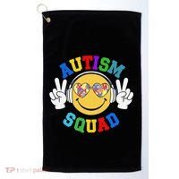 Autism Squad Team Support Inclusion And Awareness Golf Towel thumb 0