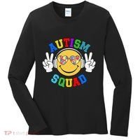 Autism Squad Team Support Inclusion And Awareness Women's Long Sleeve Shirt thumb 0