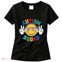 Autism Squad Team Support Inclusion And Awareness Women's T-Shirt thumb 0