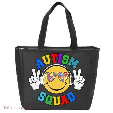 Autism Squad Team Support Inclusion And Awareness Tote Bag