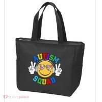 Autism Squad Team Support Inclusion And Awareness Tote Bag thumb 3