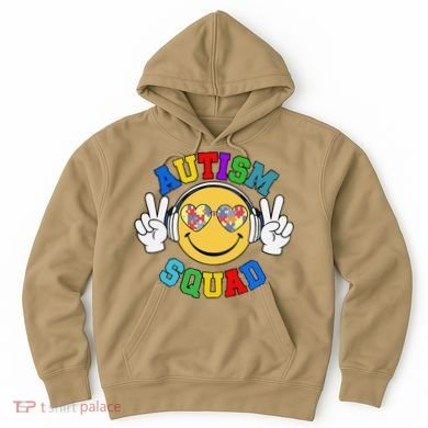 Autism Squad Team Support Inclusion And Awareness Hoodie