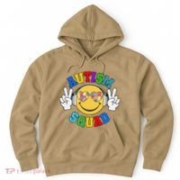 Autism Squad Team Support Inclusion And Awareness Hoodie thumb 0