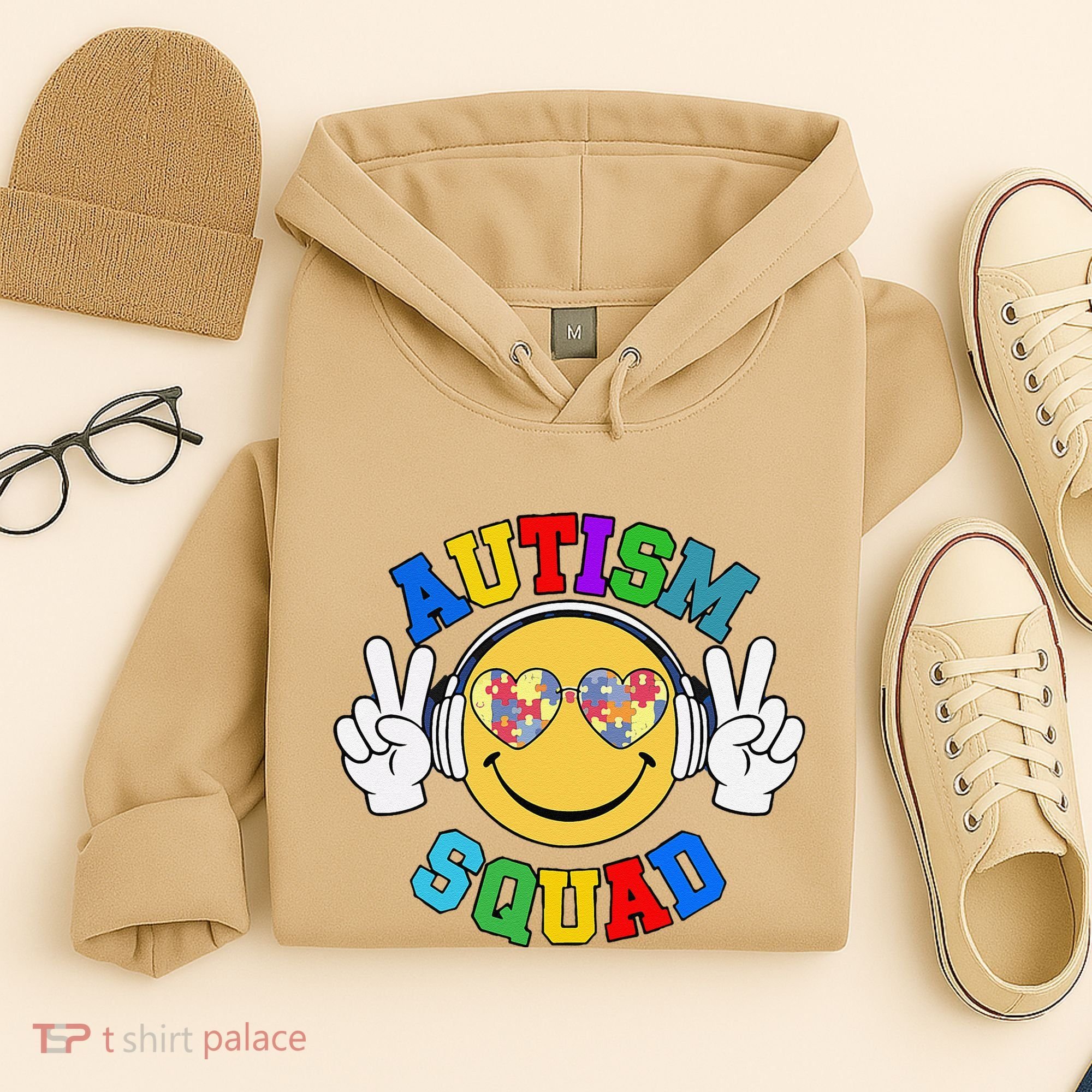 Autism Squad Team Support Inclusion And Awareness Hoodie