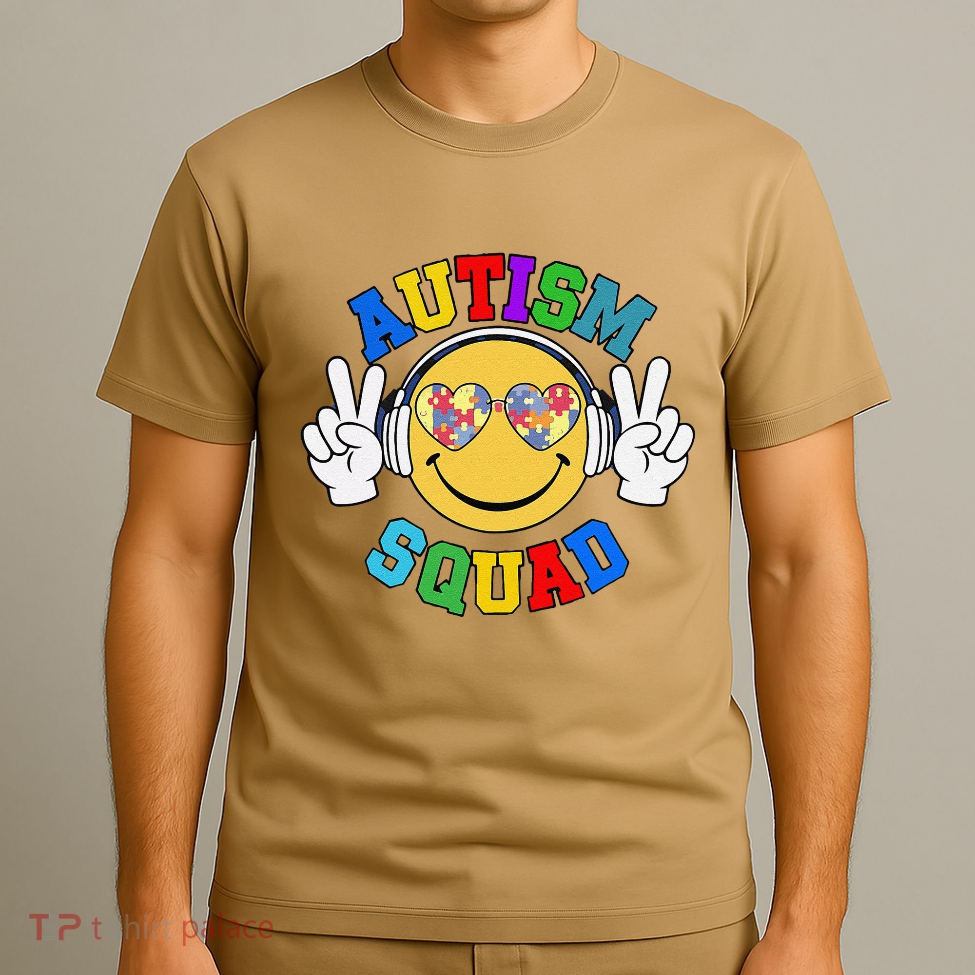 Autism Squad Team Support Inclusion And Awareness T-Shirt