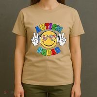Autism Squad Team Support Inclusion And Awareness T-Shirt thumb 4