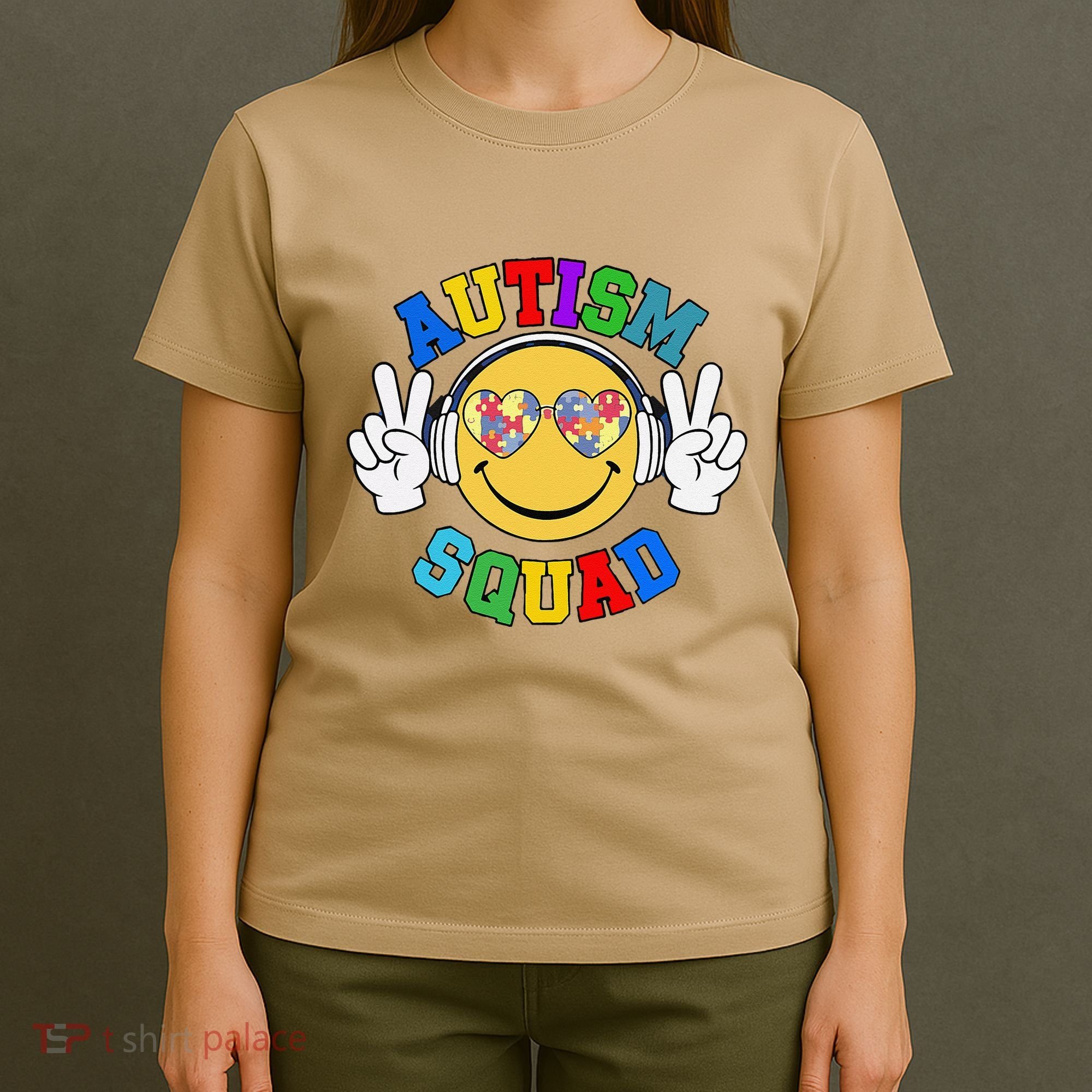 Autism Squad Team Support Inclusion And Awareness T-Shirt