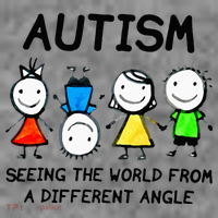Autism Seeing The World From A Different Angle Autism Gifts Toddler Hoodie thumb 2