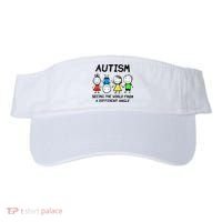 Autism Seeing The World From A Different Angle Autism Gifts Visor thumb 0