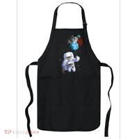 Astro Cat With Planet Balloons Apron thumb 0