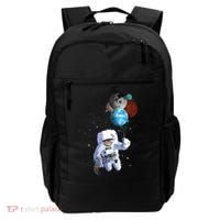 Astro Cat With Planet Balloons Backpack thumb 0
