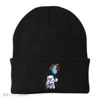 Astro Cat With Planet Balloons Beanie thumb 0