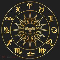 Astrology - Collection of hand drawn zodiac signs Hat thumb 2