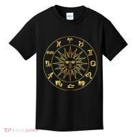 Astrology - Collection of hand drawn zodiac signs Kids T-Shirt thumb 0