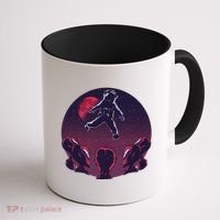 Astronaut Alien Coffee Mug thumb 1