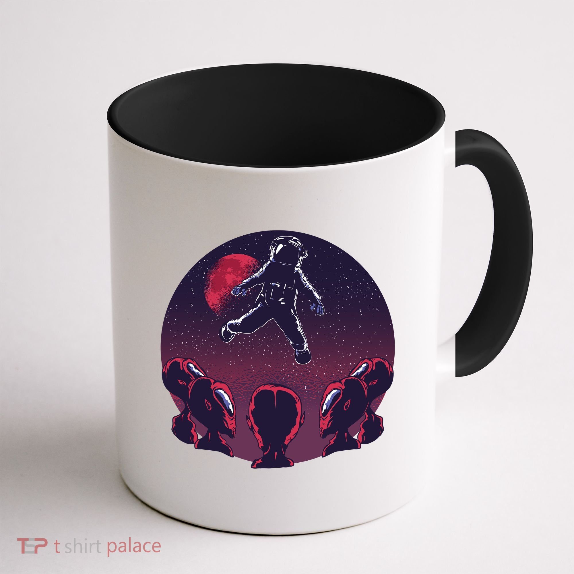 Astronaut Alien Coffee Mug