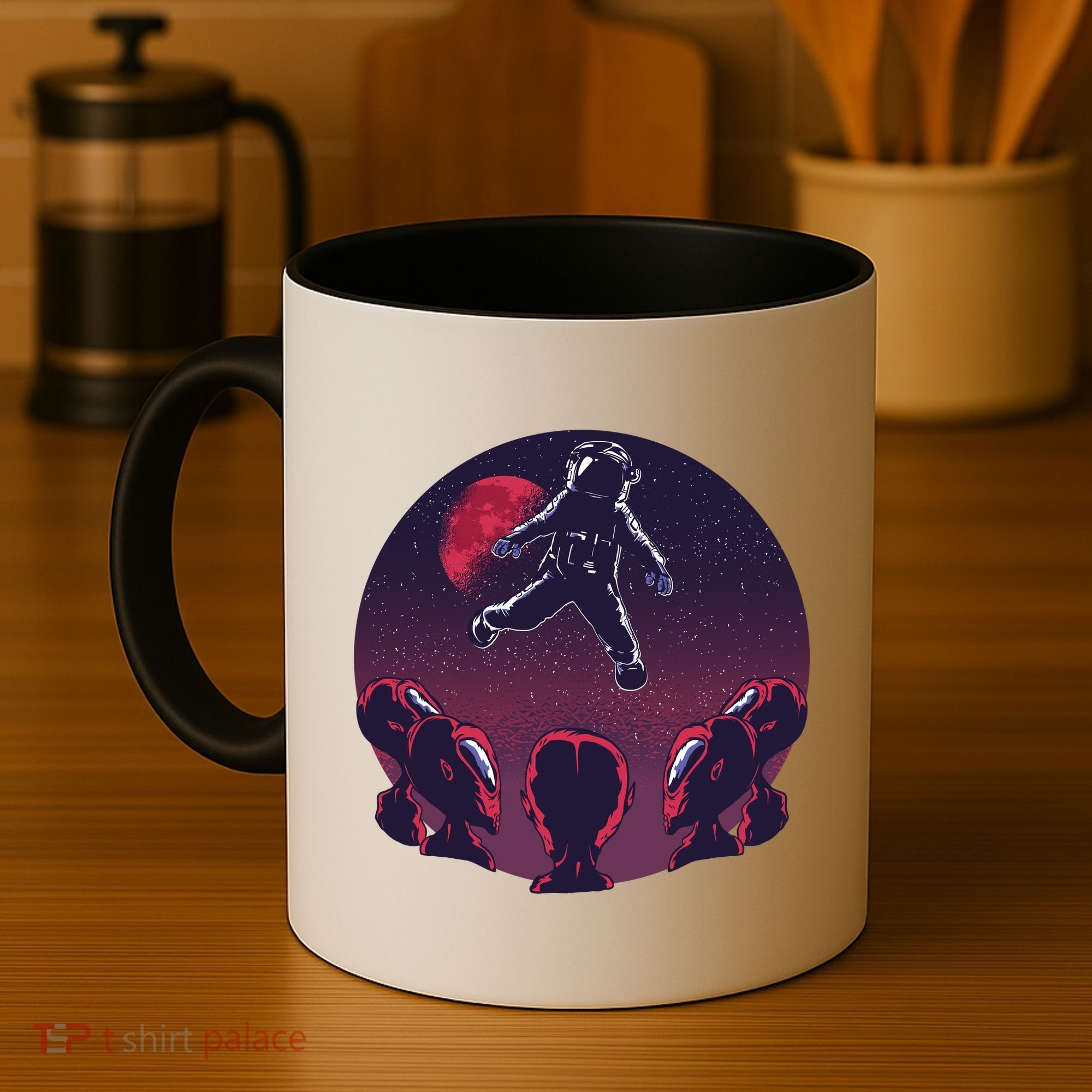 Astronaut Alien Coffee Mug