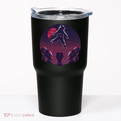 Astronaut Alien Tumbler