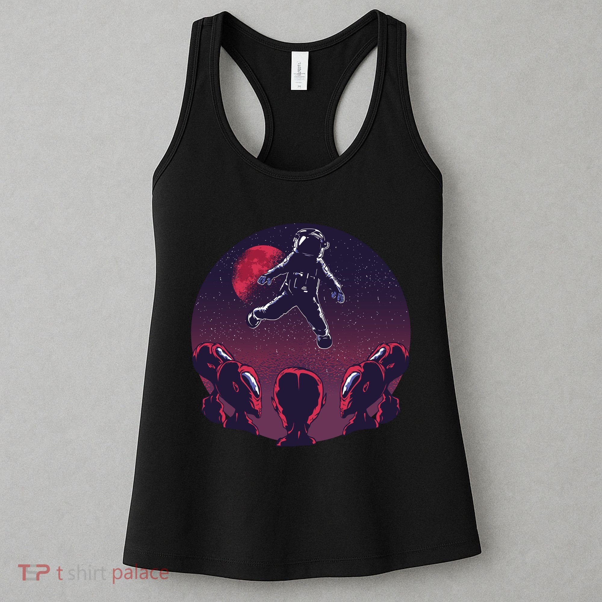 Astronaut Alien Women's Tank Top
