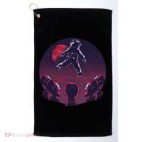 Astronaut Alien Golf Towel thumb 0