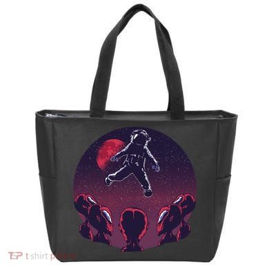 Astronaut Alien Tote Bag