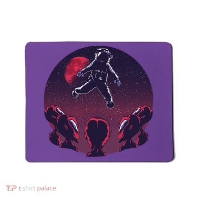 Astronaut Alien Mousepad