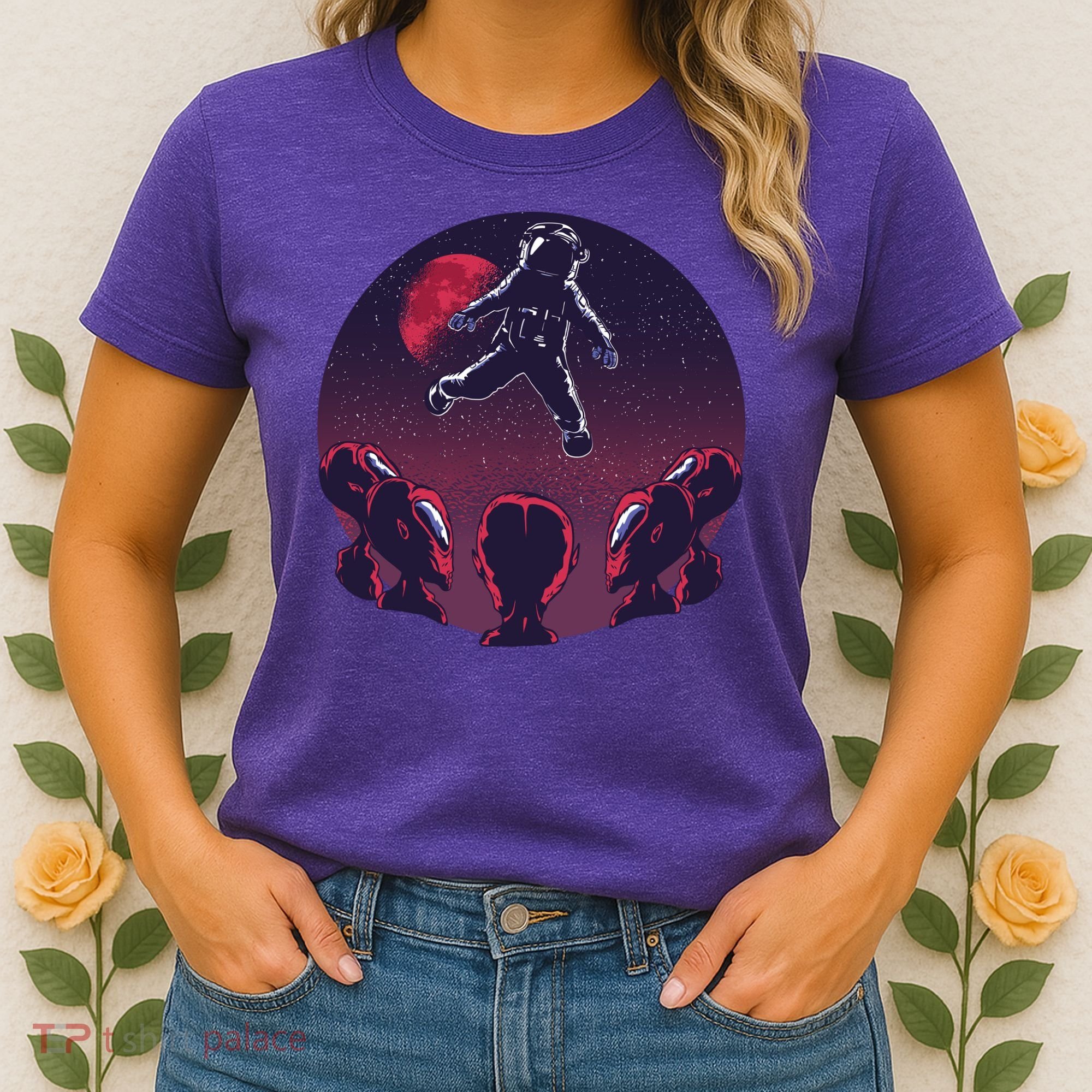 Astronaut Alien Women's T-Shirt