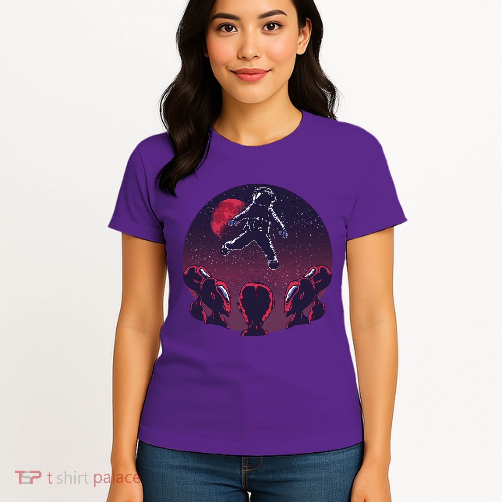 Astronaut Alien Women's T-Shirt