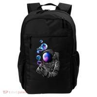 Astronaut Blowing Space Bubbles Backpack thumb 0