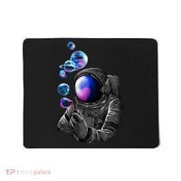 Astronaut Blowing Space Bubbles Mousepad thumb 0