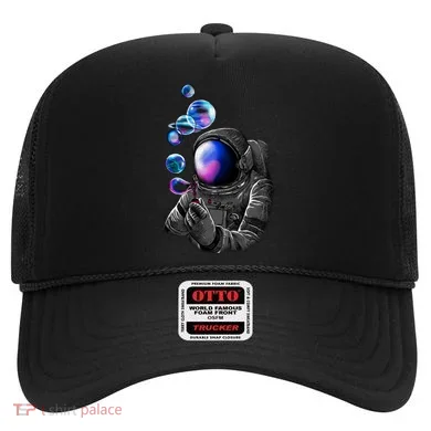 Astronaut Blowing Space Bubbles Hat