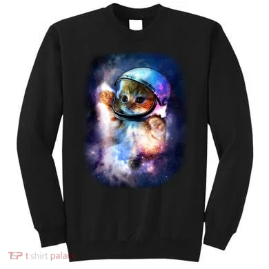 Astronaut Cat In Space Sweatshirt