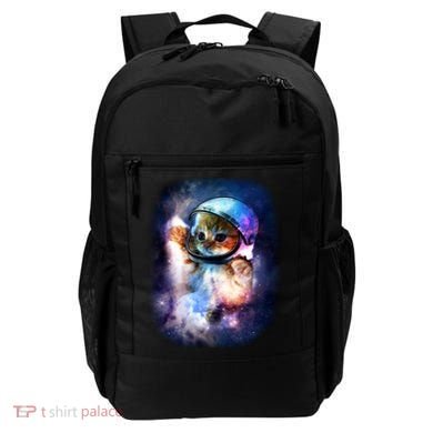 Astronaut Cat In Space Backpack