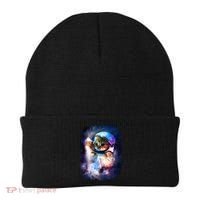 Astronaut Cat In Space Beanie thumb 0