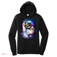 Astronaut Cat In Space Women's Hoodie thumb 0
