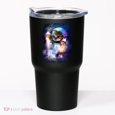 Astronaut Cat In Space Tumbler