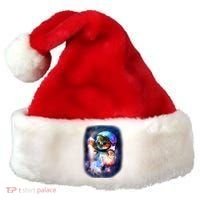 Astronaut Cat In Space Santa Hat thumb 0