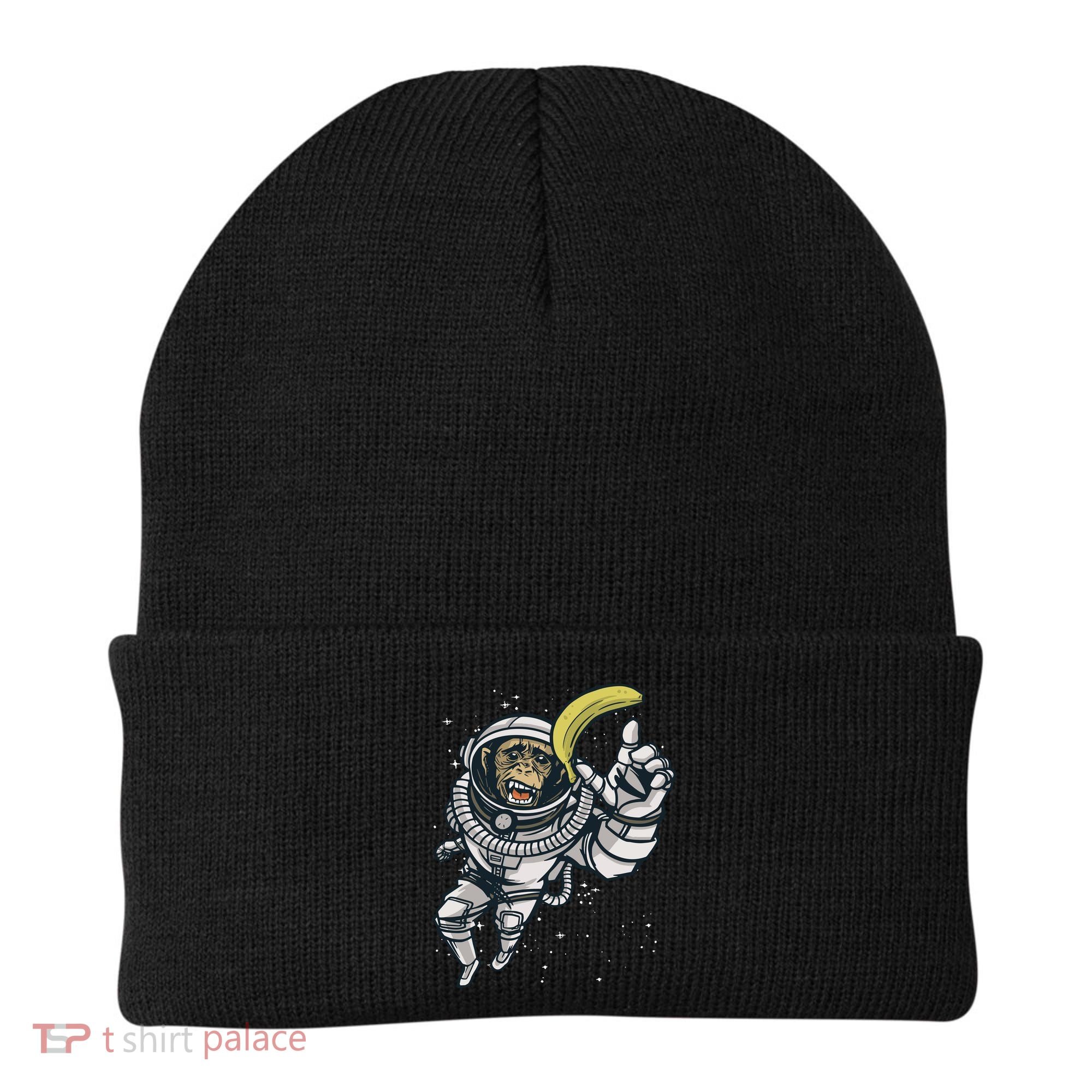 Astronaut Chimp Banana Beanie