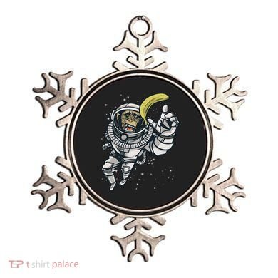 Astronaut Chimp Banana Ornament