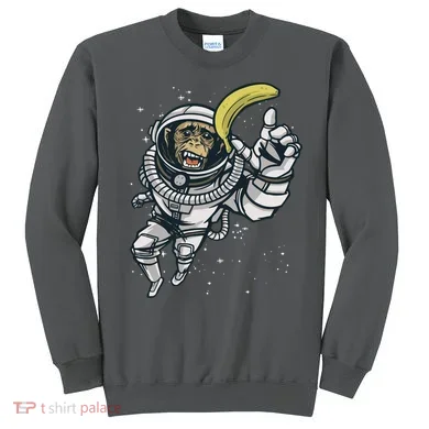 Astronaut Chimp Banana Sweatshirt