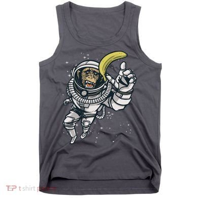 Astronaut Chimp Banana Tank Top
