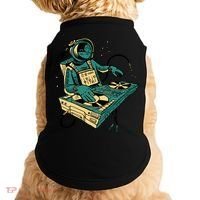 Astronaut Djing Space Doggie Tank thumb 0