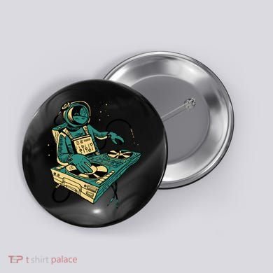 Astronaut Djing Space Button