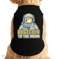 Astronaut Dogecoin To The Moon Crypto Doggie Tank thumb 0